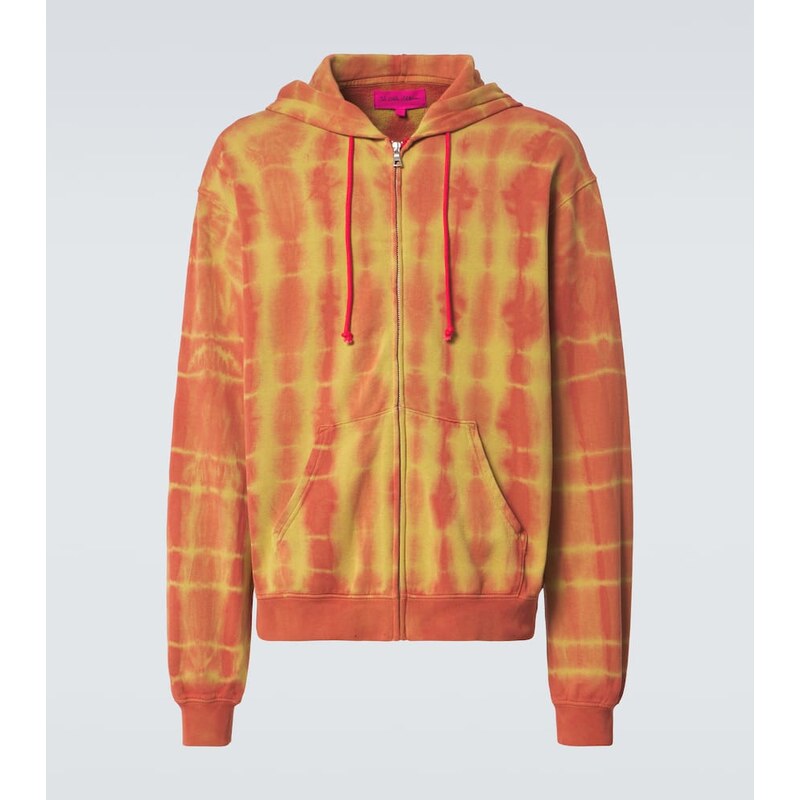 The Elder Statesman Daily Zuzu cotton and cashmere zip-up hoodie
