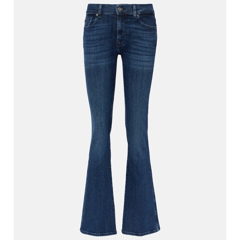 7 For All Mankind Mid-rise bootcut jeans
