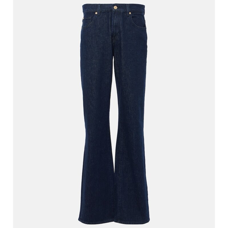 7 For All Mankind Tess high-rise flared jeans