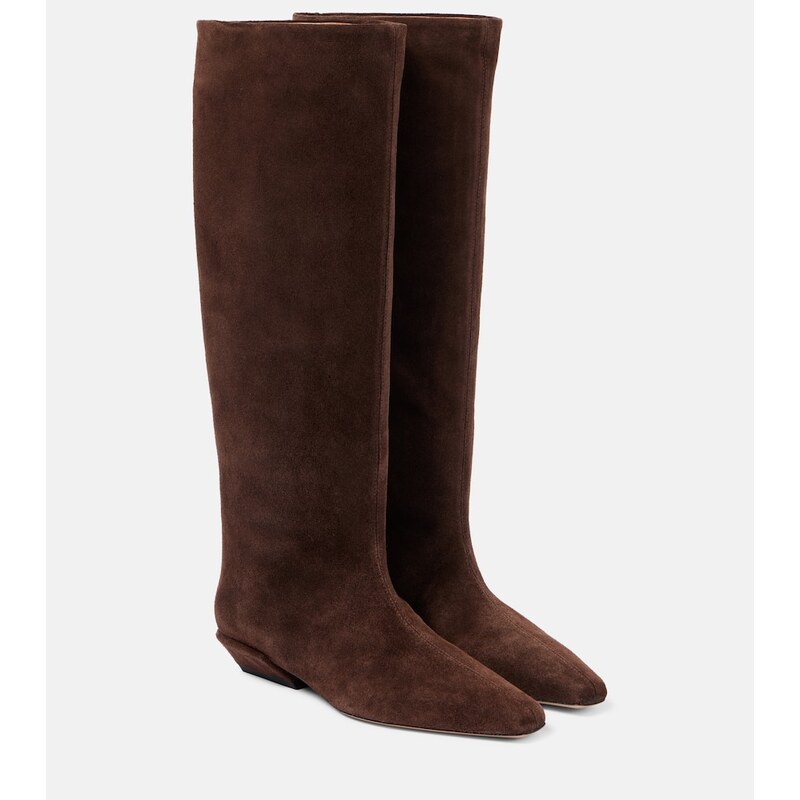 Paris Texas Bettina 25 suede knee-high boots