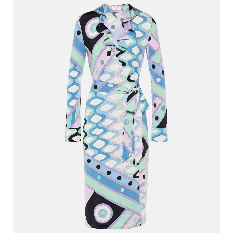 Pucci Vivara wrap dress