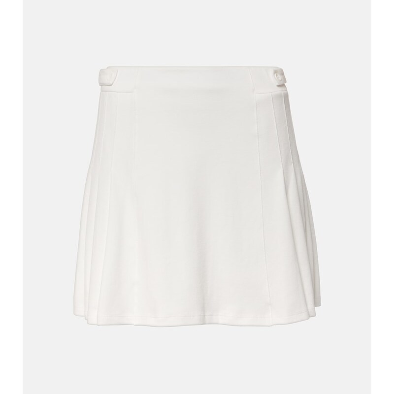 The Upside Pasadena Cher pleated cotton miniskirt