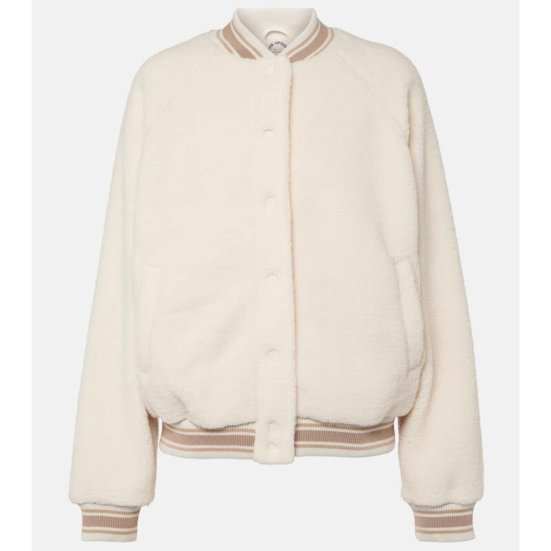 The Upside Banks teddy bomber jacket