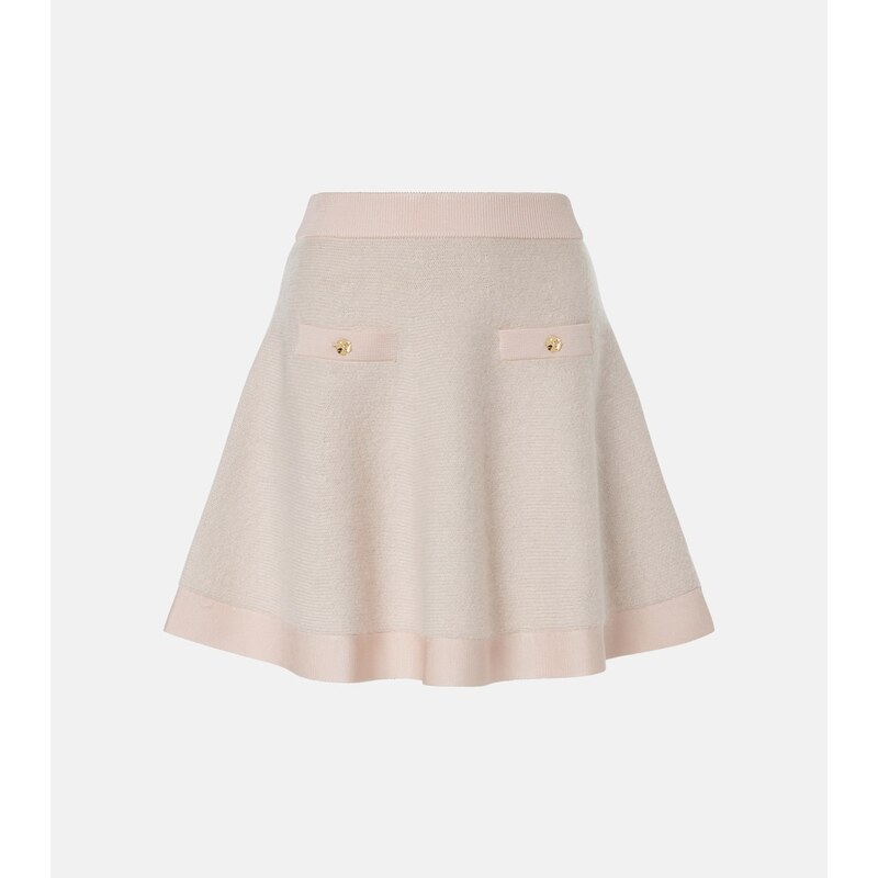 Nina Ricci Wool-blend miniskirt