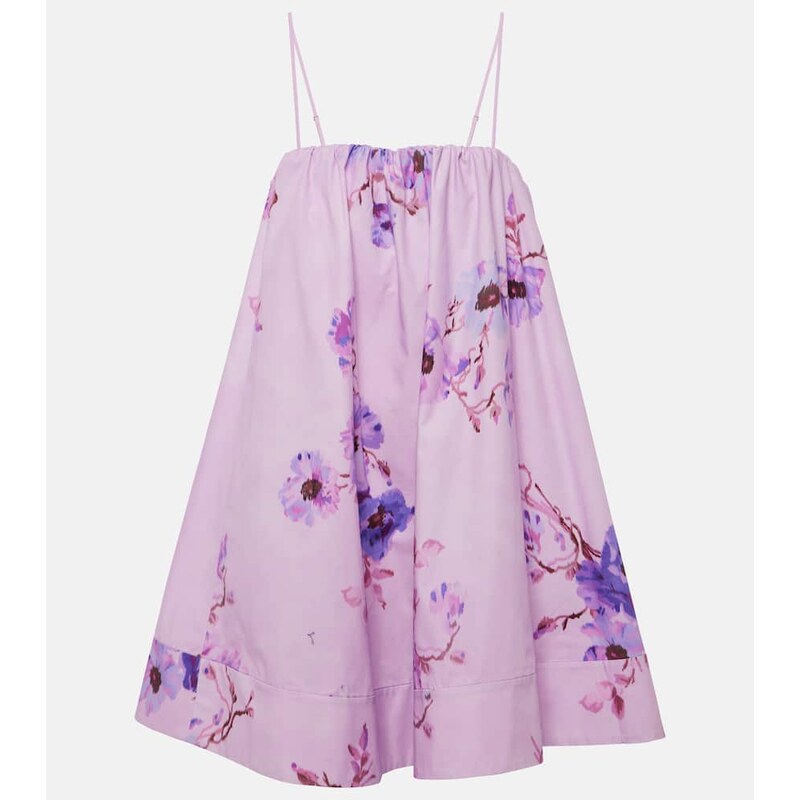 Zimmermann Lightburst floral cotton minidress
