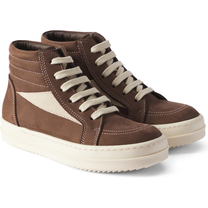 Rick Owens Kids Vintage leather high-top sneakers