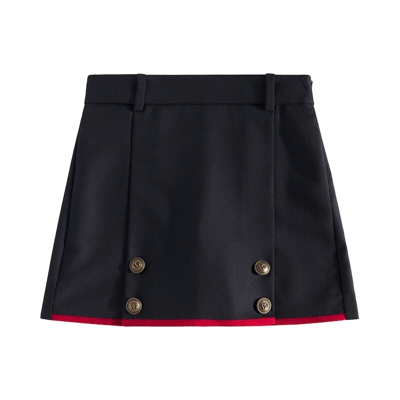 Dolce&Gabbana Kids Wool skort