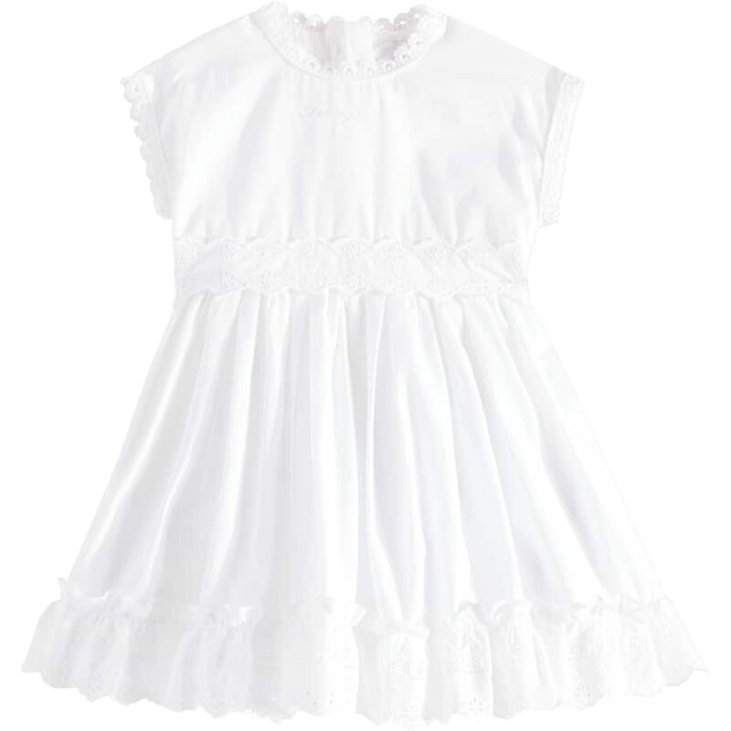 Dolce&Gabbana Kids Baby broderie anglaise cotton poplin dress