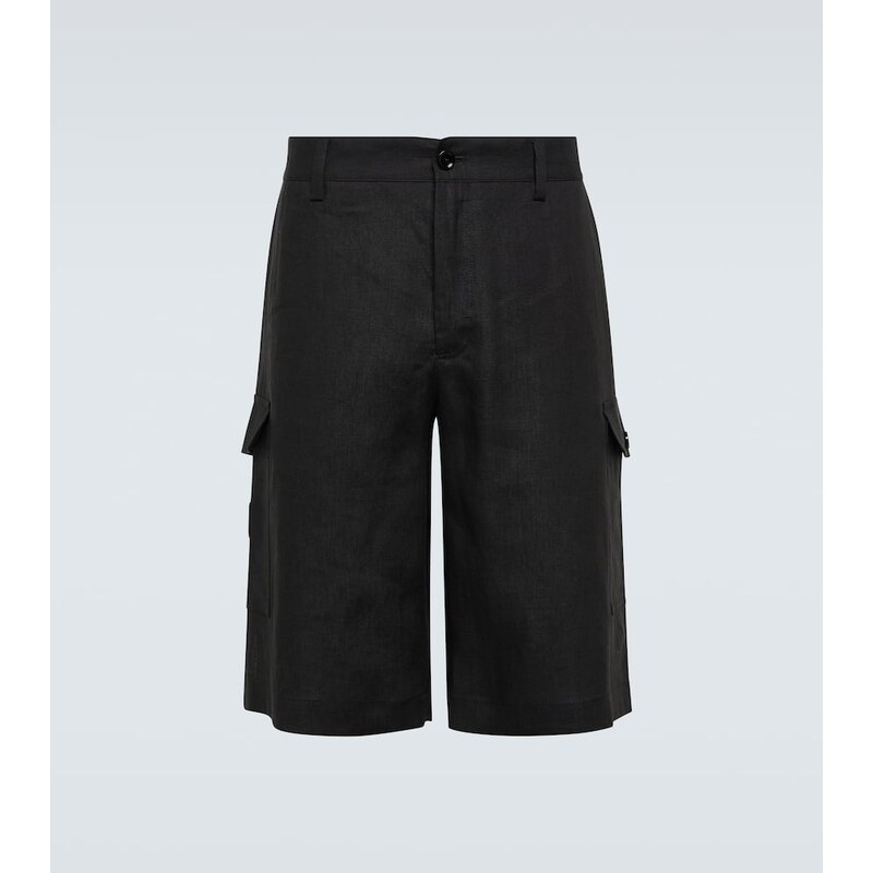 Dolce&Gabbana Linen cargo shorts