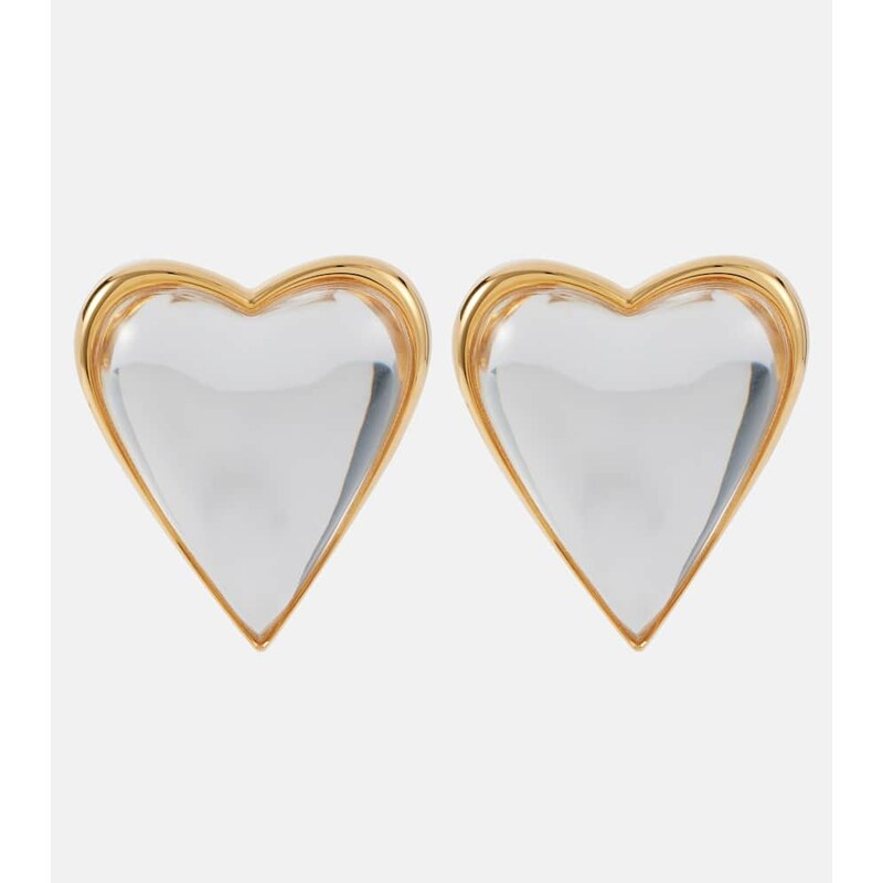 Alaia AlaÃ¯a Le CÅur Bombe heart-shaped earrings