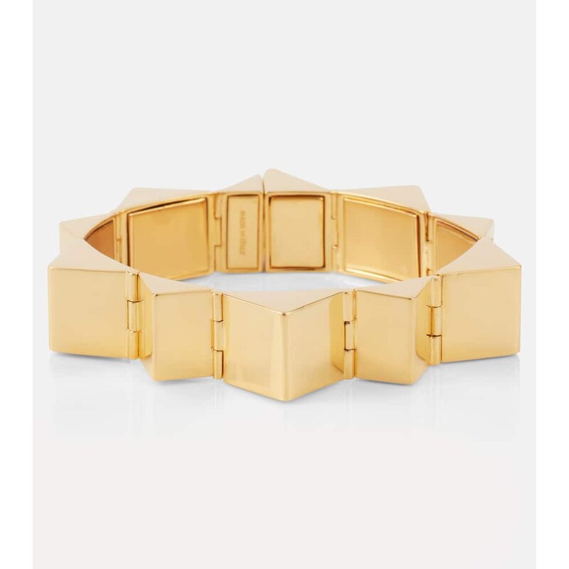 Dámský náramek Alaïa Pyramid ve farbě zlato