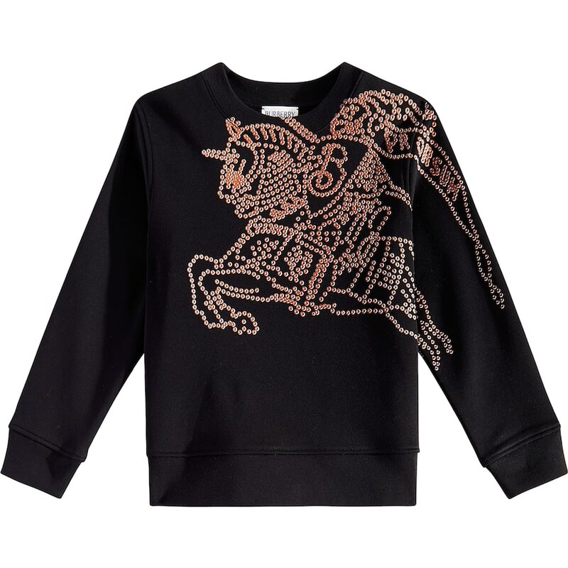 Burberry Kids EKD cotton jersey sweatshirt