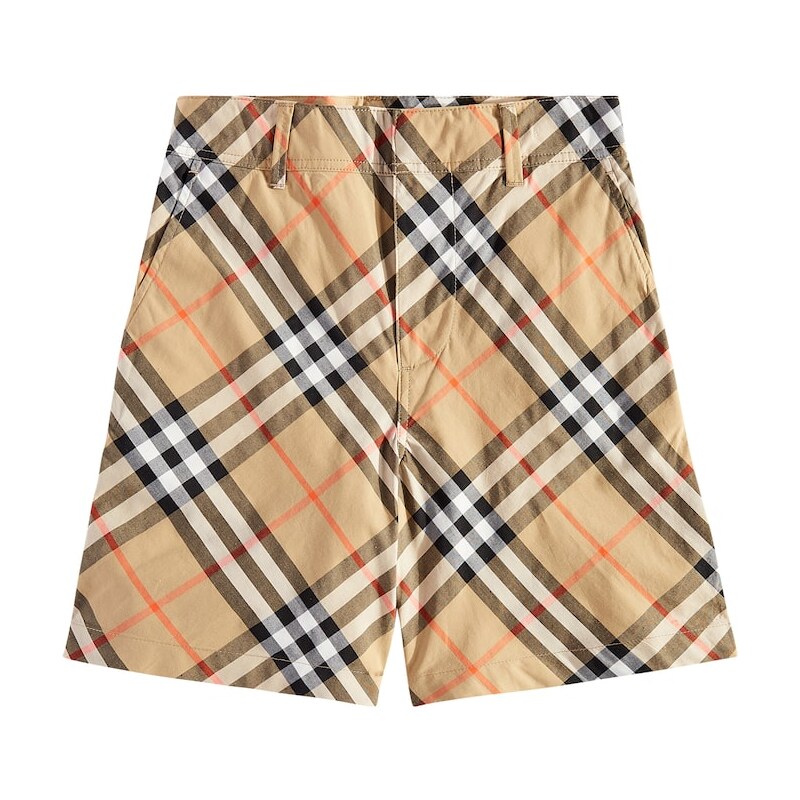 Burberry Kids Burberry Check cotton shorts