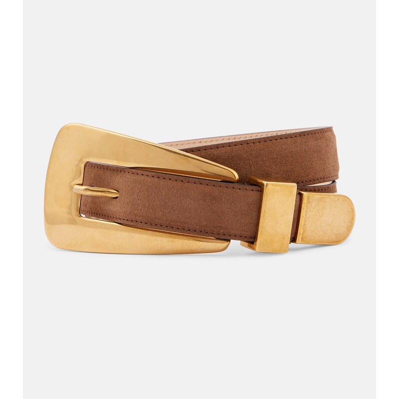 Khaite Lucca suede belt