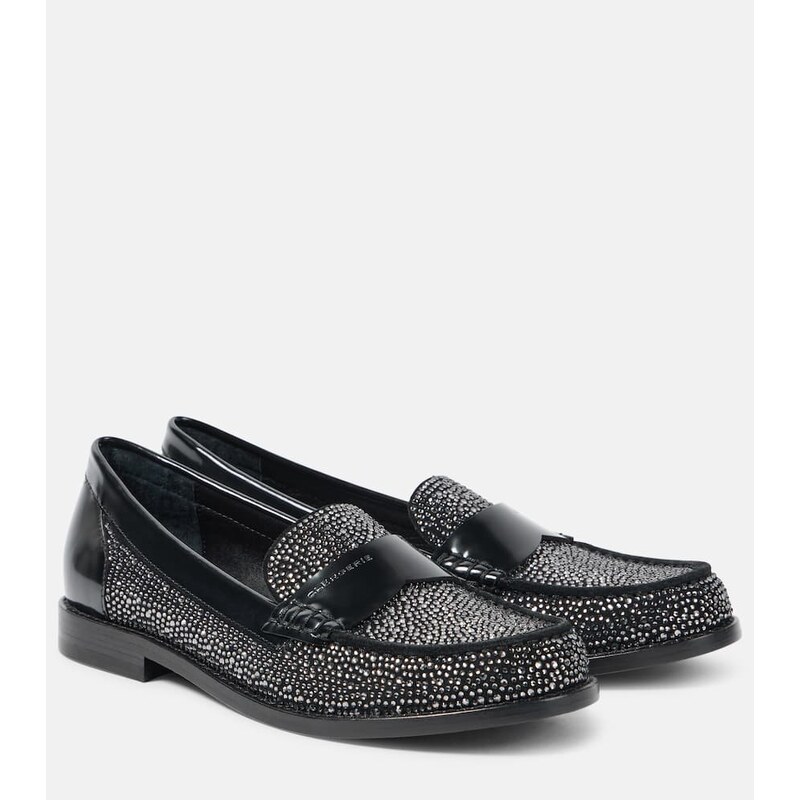 Clergerie Roy embellished leather loafers