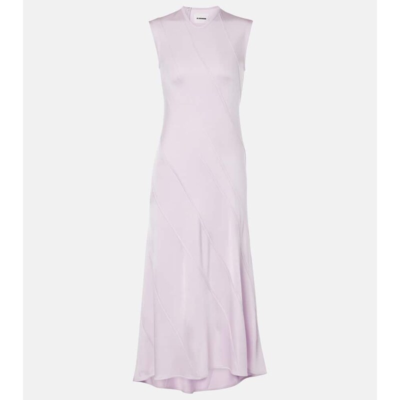Jil Sander Asymmetric midi dress