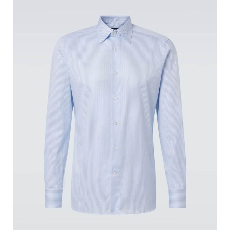 Zegna Trofeo striped cotton shirt