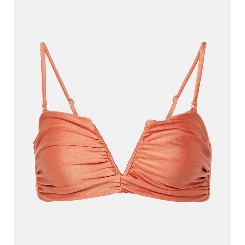 Jade Swim Calla bandeau bikini top