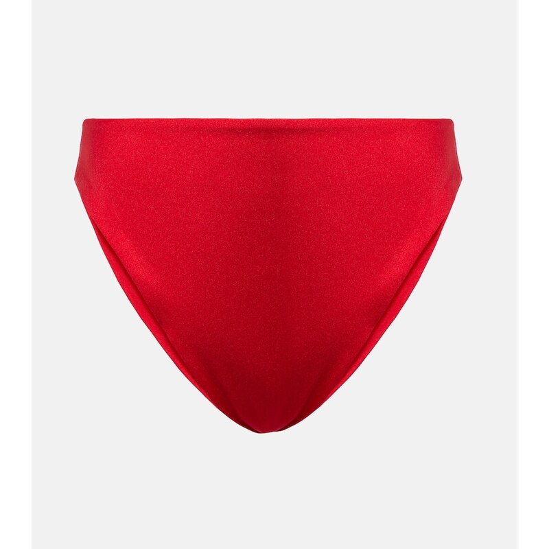 Jade Swim Incline high-rise bikini bottoms