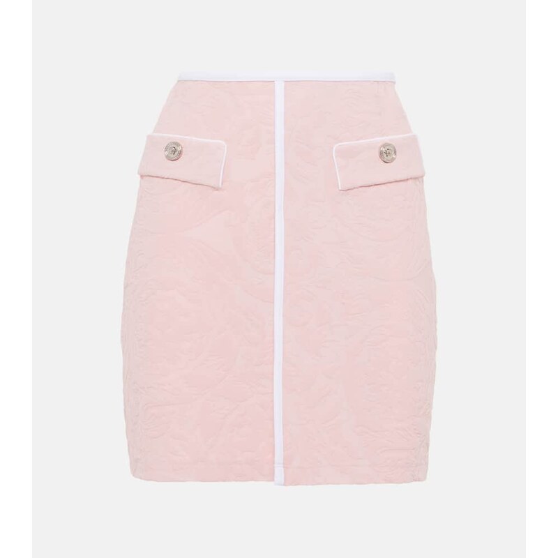Versace Barocco terry miniskirt