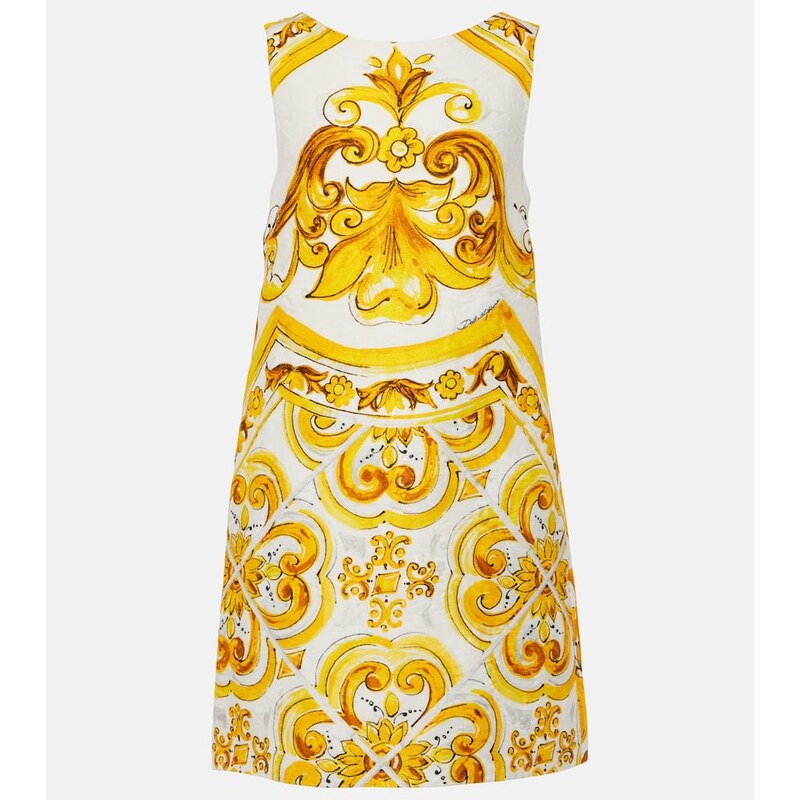 Dolce&Gabbana Majolica minidress