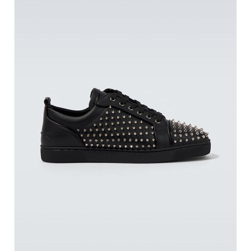 Christian Louboutin Louis Spikes Junior leather sneakers