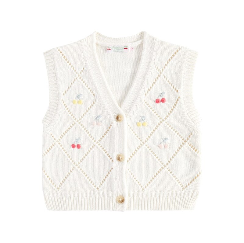Bonpoint Ticiana cotton and cashmere vest