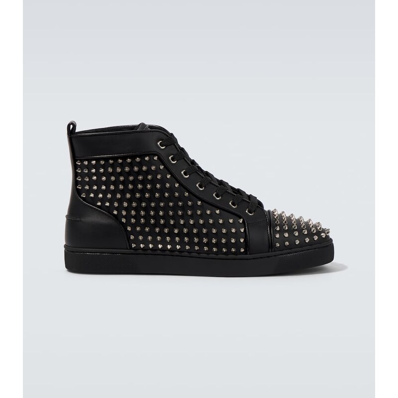 Christian Louboutin Louis Spikes leather sneakers