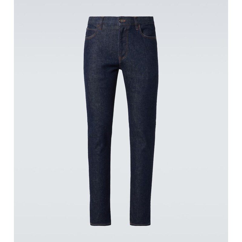 Loro Piana Quarona mid-rise slim jeans