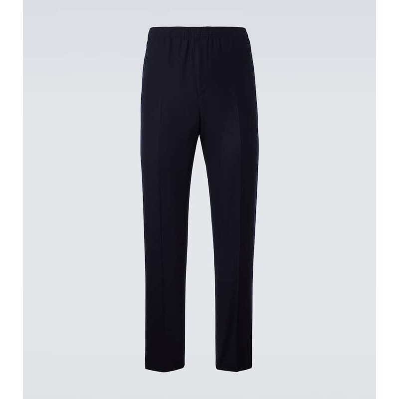 Loro Piana Jan wool and cashmere straight pants