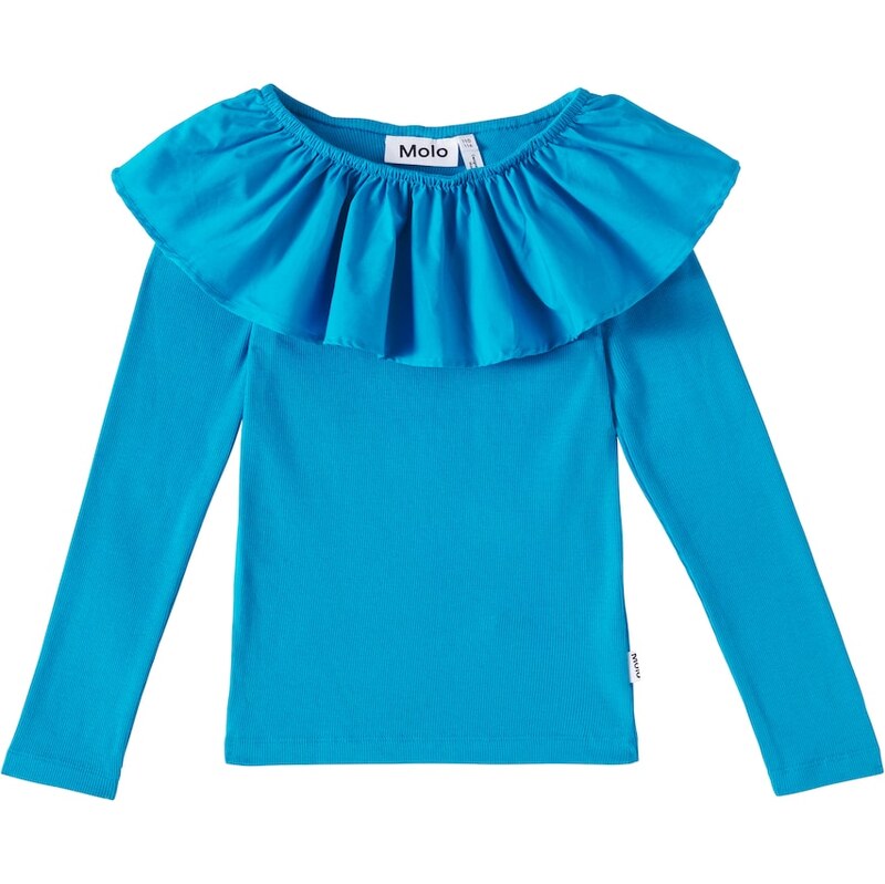 Molo Renate ruffled cotton-blend top