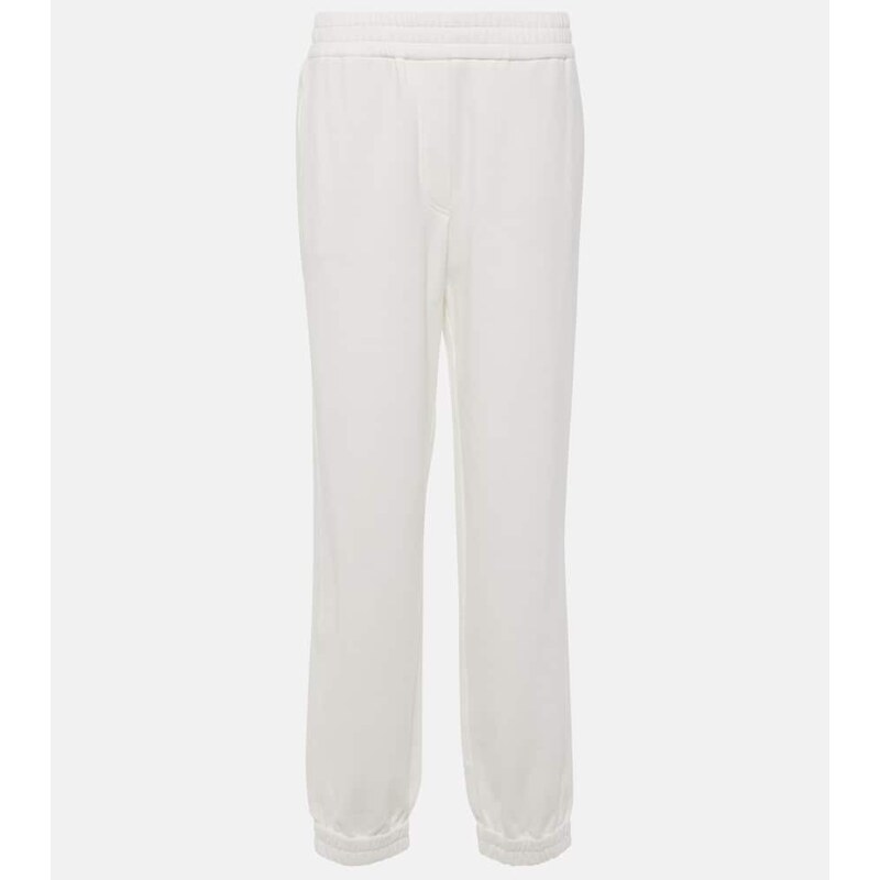 Brunello Cucinelli Cotton jersey sweatpants