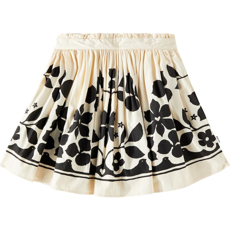 Molo Bev printed cotton skirt