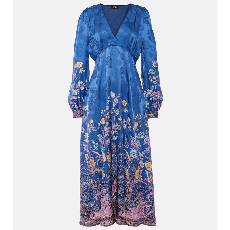 Etro Paisley midi dress