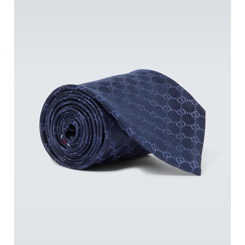 Gucci GG silk twill tie