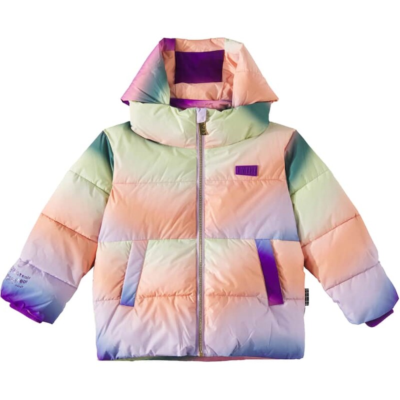 Molo Hilo colorblock puffer jacket