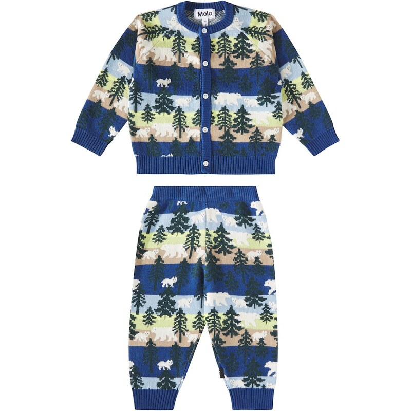 Molo Brody cardigan and Sol sweatpants set