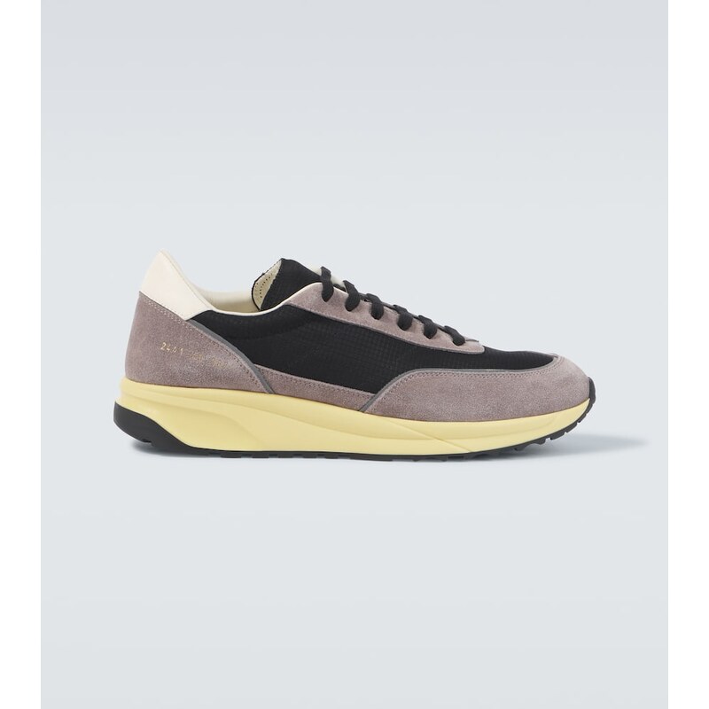 Common Projects Track Classic suede-trimmed sneakers