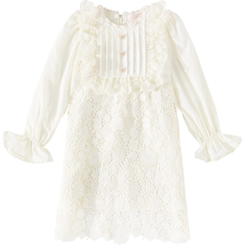 Tutu Du Monde Dentelle cotton-trimmed lace dress