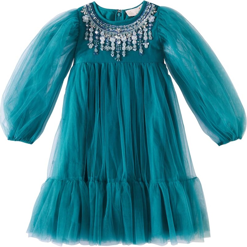 Tutu Du Monde First Frost cotton jersey and tulle dress
