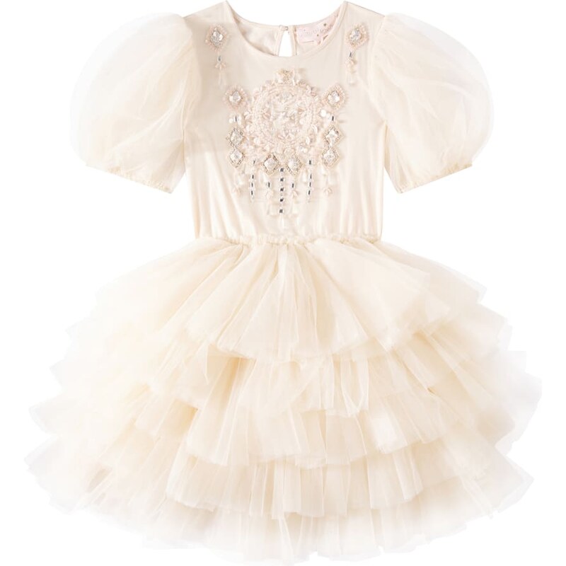 Tutu Du Monde Trinket cotton jersey and tulle dress