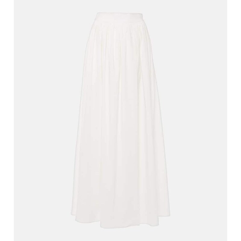 Adriana Degreas Cotton poplin maxi skirt