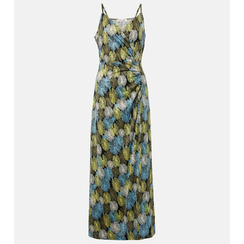 Diane von Furstenberg Saavya printed jersey maxi dress