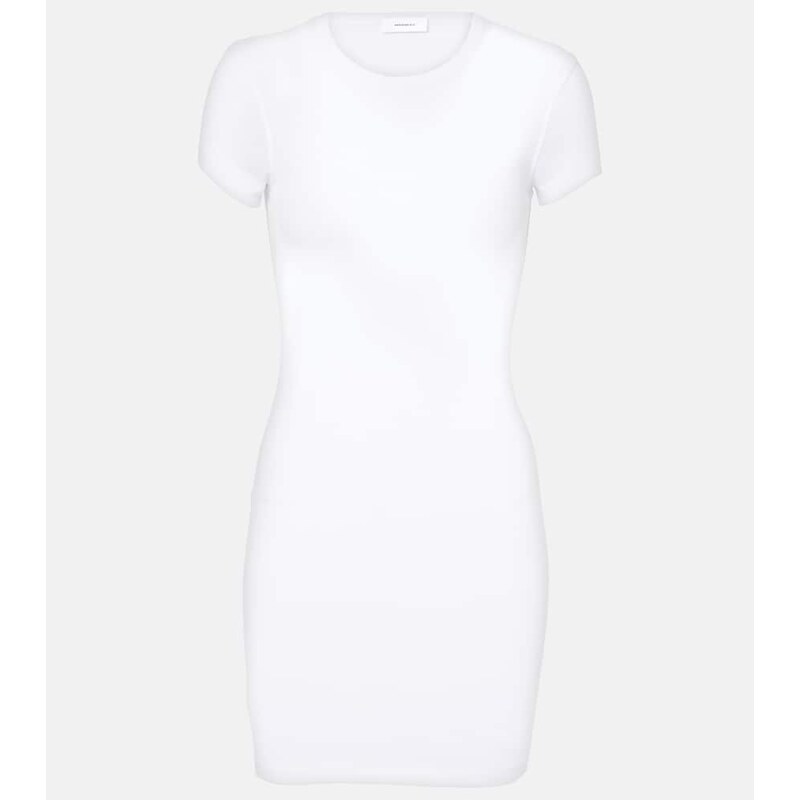 Wardrobe.NYC Cotton jersey minidress