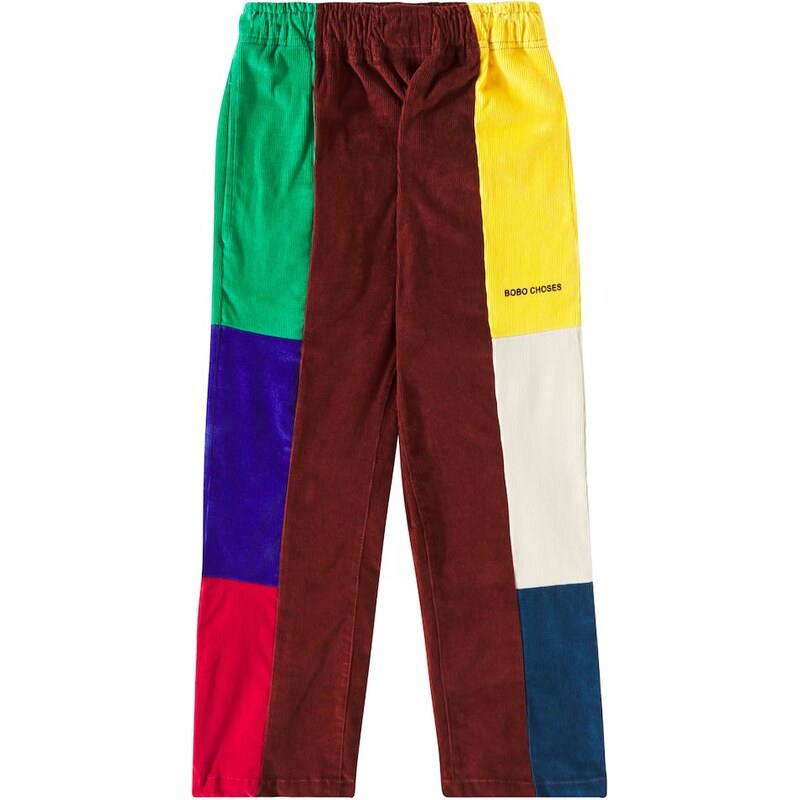 Bobo Choses Bobo Chooses colorblocked corduroy pants