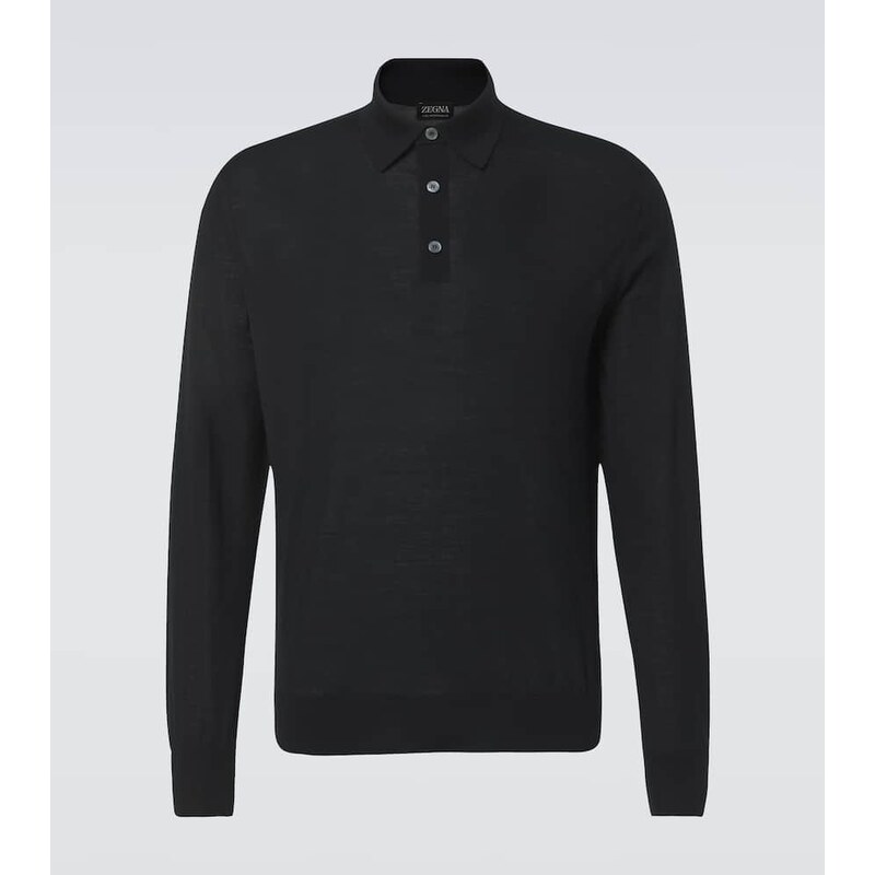 Zegna Wool polo shirt