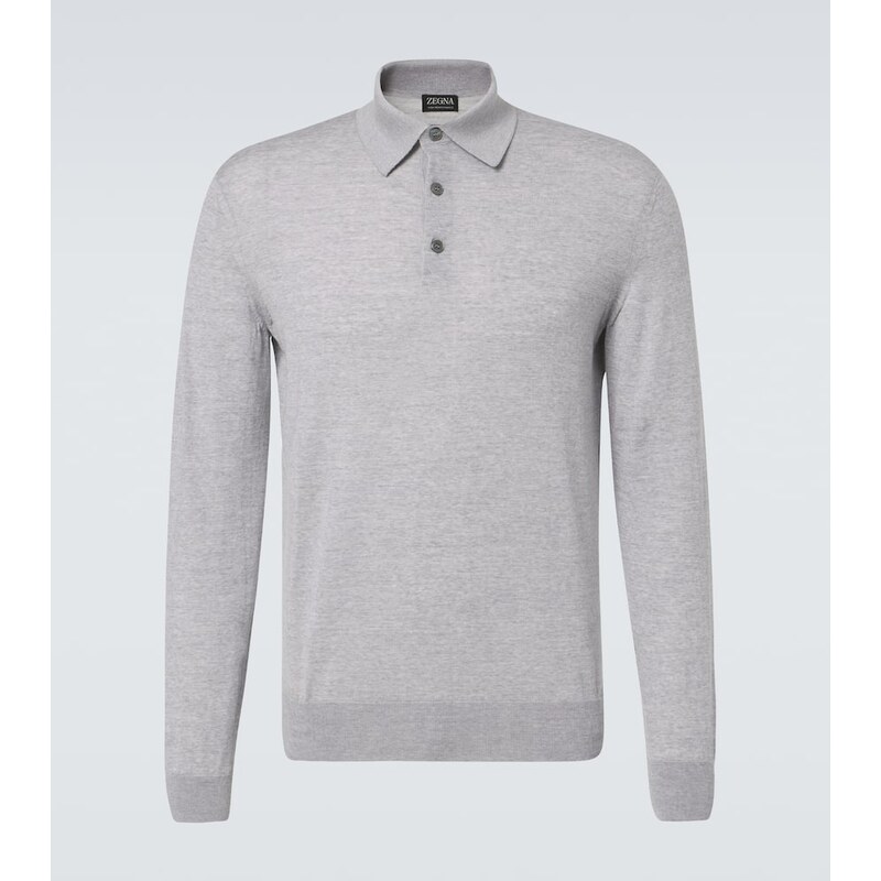 Zegna Wool polo shirt