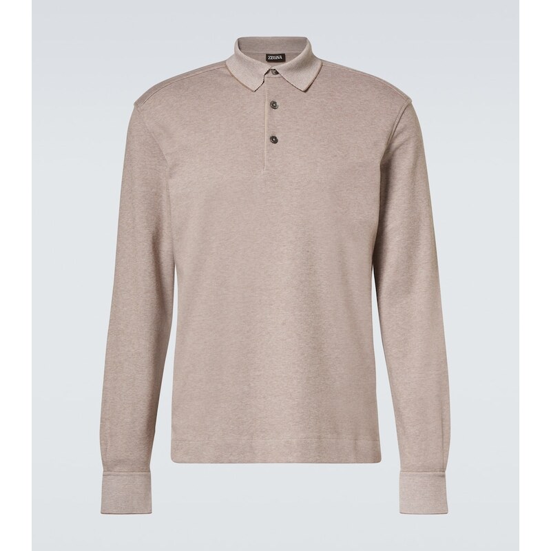 Zegna Cotton polo sweater
