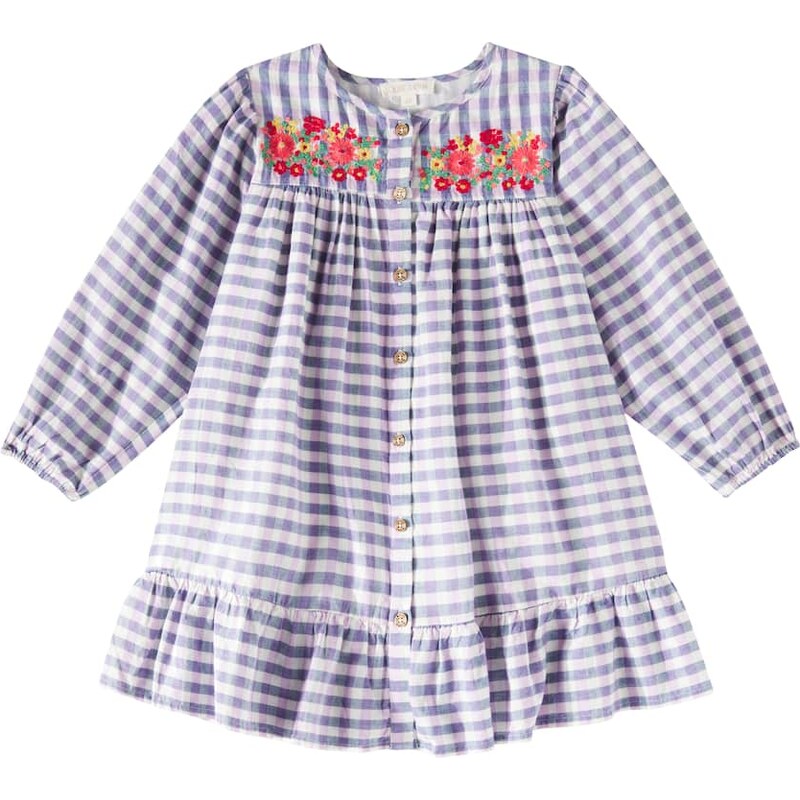 Louise Misha Massilia checked cotton dress