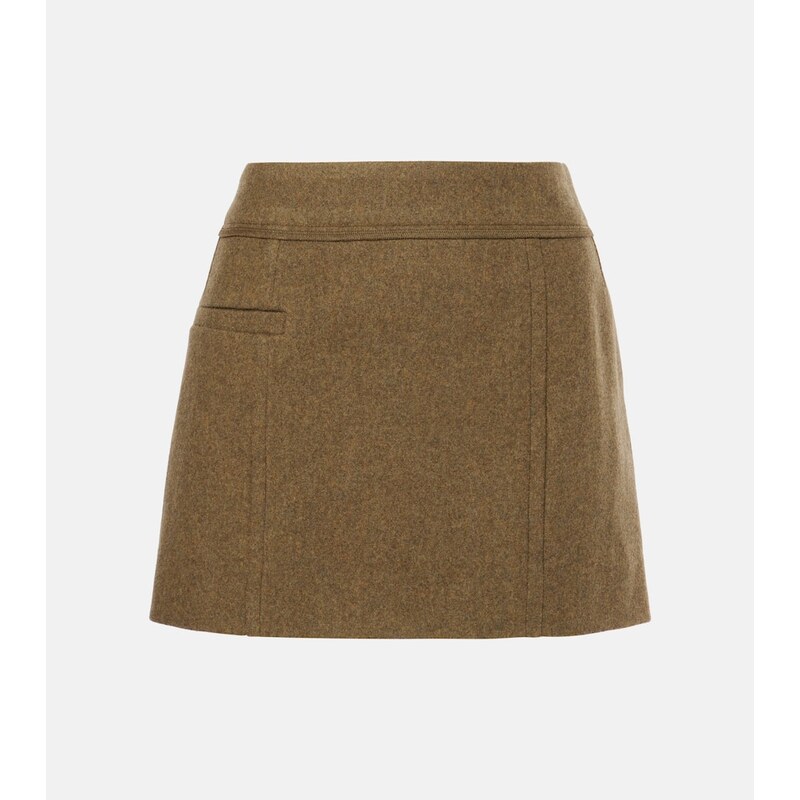 Victoria Beckham Wool miniskirt